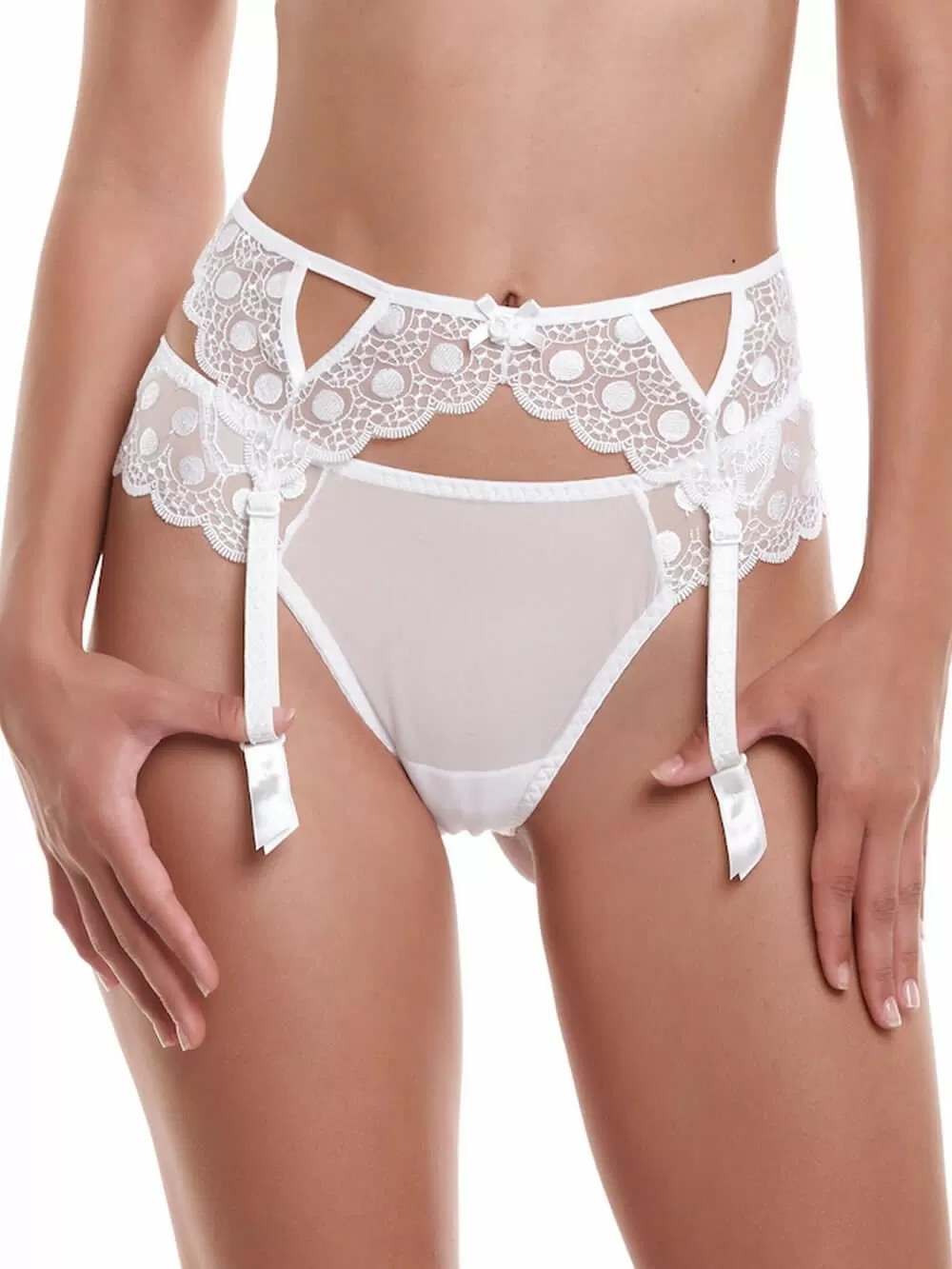 Ζαρτιέρες MISS ROSY Promise - Δαντέλα - Νυφική Πρόταση 