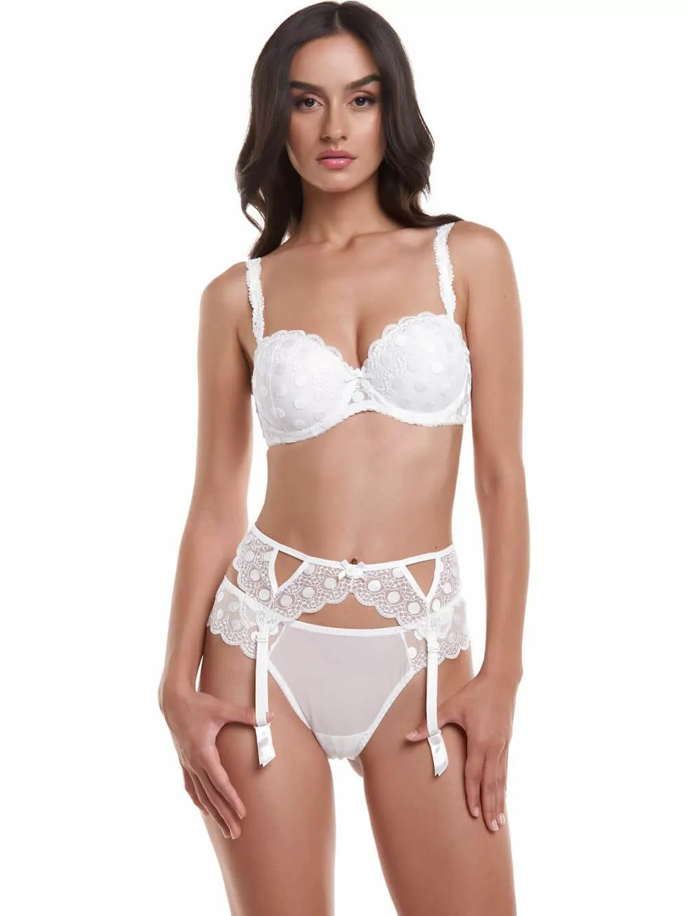 Ζαρτιέρες MISS ROSY Promise - Δαντέλα - Νυφική Πρόταση 