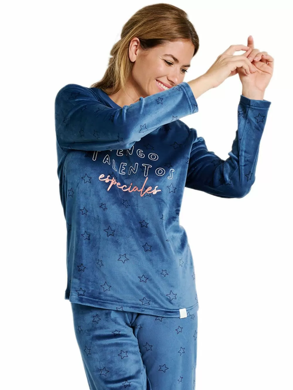 Γυναικεία Πυτζάμα MUYDEMI - Απαλό Βελούδο