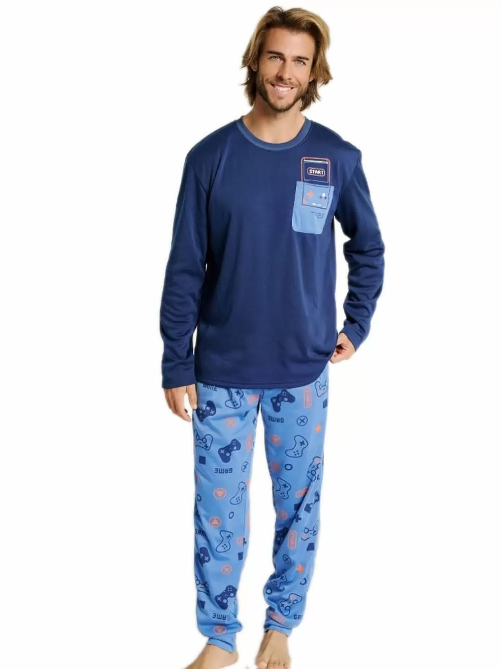 Ανδρική Homewear Φόρμα MUYDEMI Gamer - Ποιοτικό Βαμβάκι