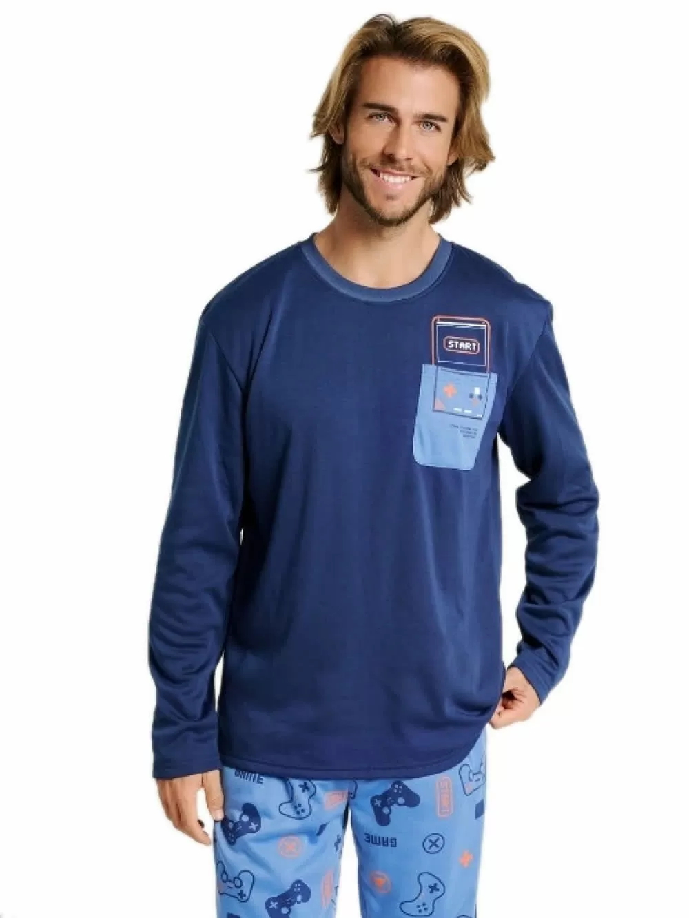 Ανδρική Homewear Φόρμα MUYDEMI Gamer - Ποιοτικό Βαμβάκι