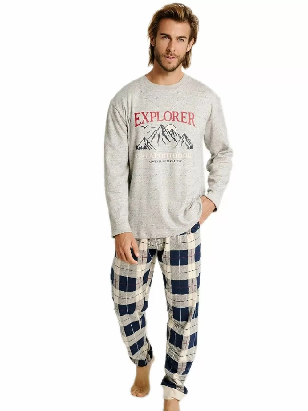 Ανδρική Πυτζάμα Φόρμα  MUYDEMI Explorer - Ποιοτικό Βαμβάκι