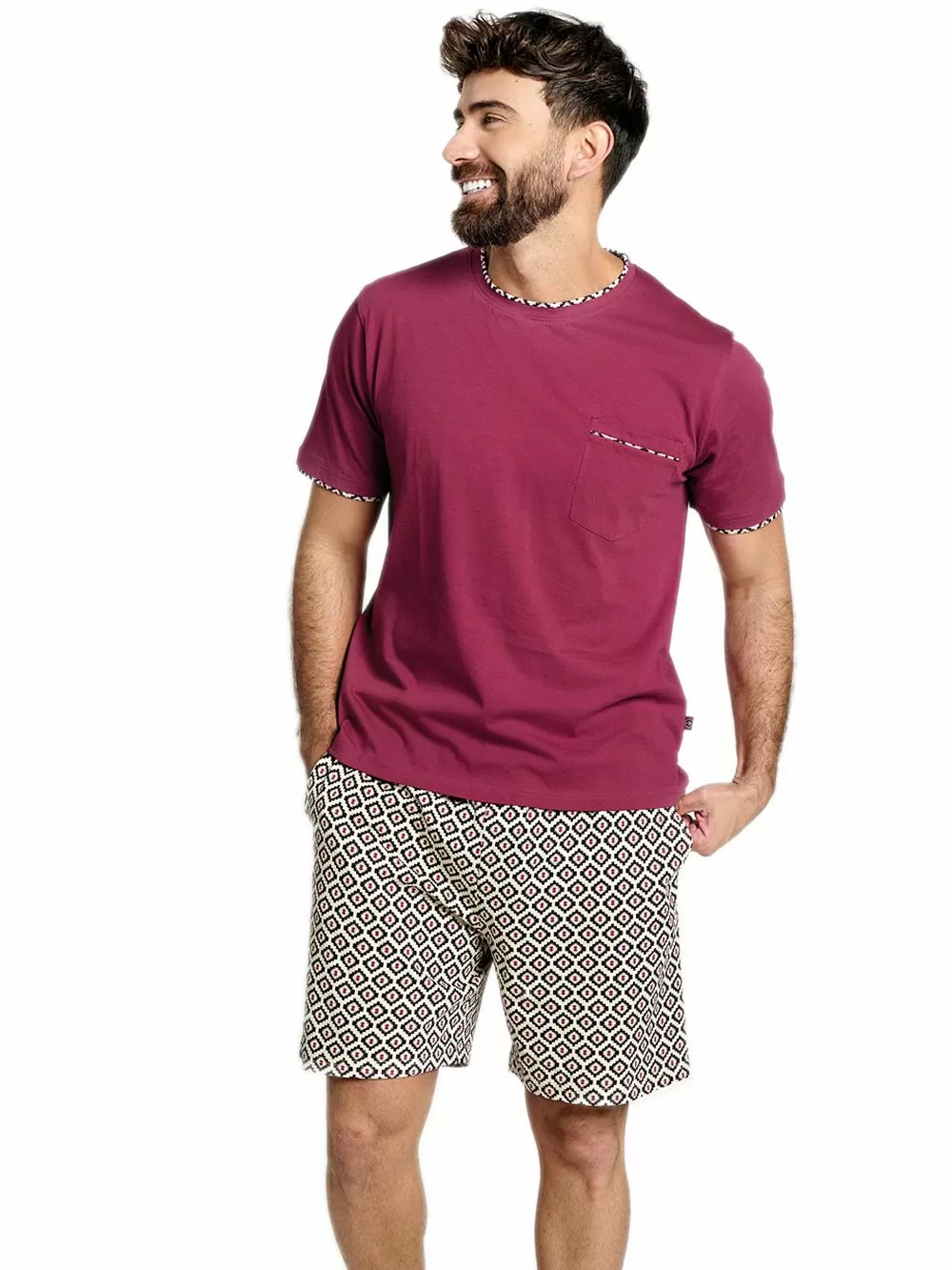 Ανδρική Πυτζάμα MUYDEMI - 100% Βαμβακερή
