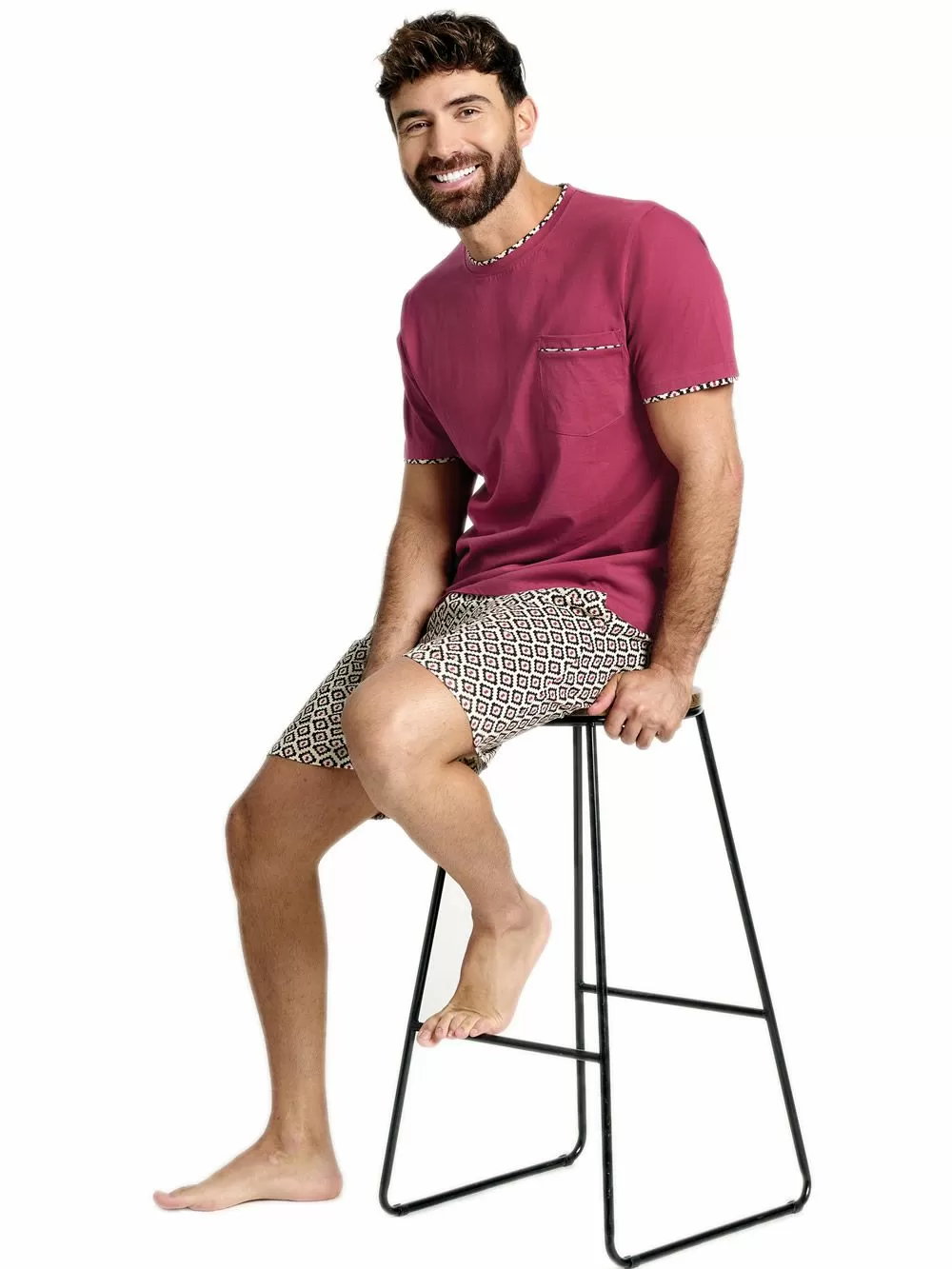 Ανδρική Πυτζάμα MUYDEMI - 100% Βαμβακερή