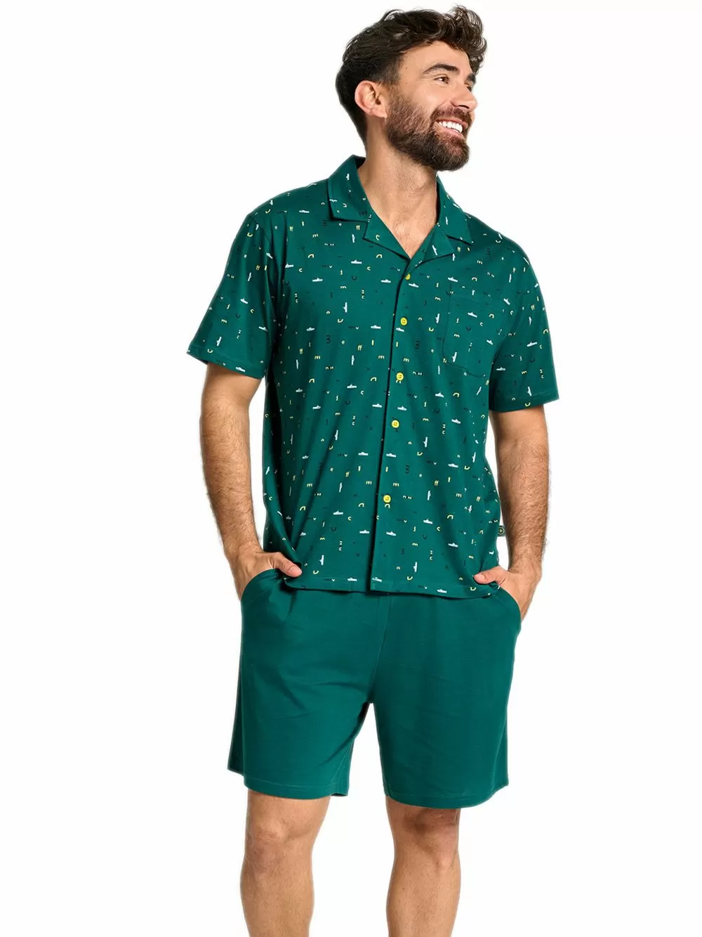 Ανδρική Πυτζάμα MUYDEMI - 100% Βαμβακερή