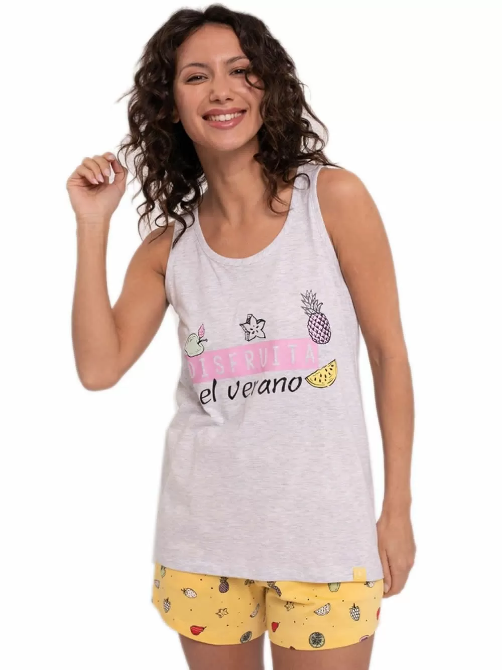 Γυναικεία Πυτζάμα MUYDEMI Dis Fruita - 100% Βαμβακερή