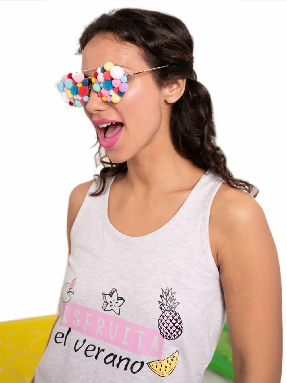 Γυναικεία Πυτζάμα MUYDEMI Dis Fruita - 100% Βαμβακερή