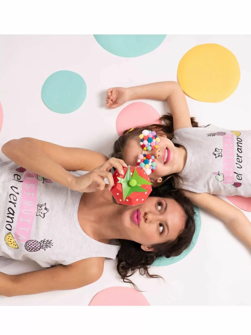 Γυναικεία Πυτζάμα MUYDEMI Dis Fruita - 100% Βαμβακερή