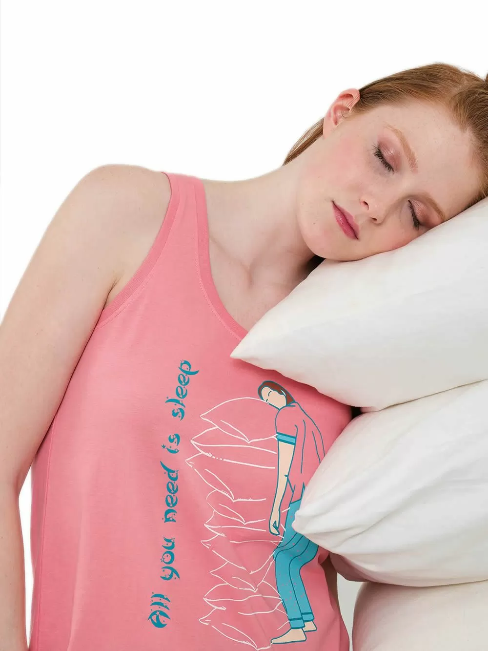 Γυναικεία Πυτζάμα MUYDEMI - 100% Βαμβακερή