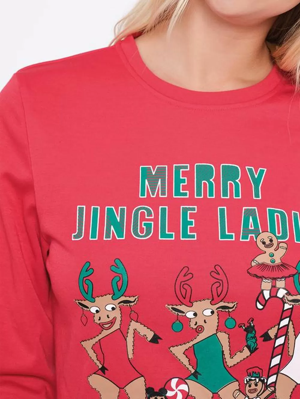 Γυναικεία Πυτζάμα MUYDEMI Merry Jingle Ladies - Ποιοτικό Βαμβάκι