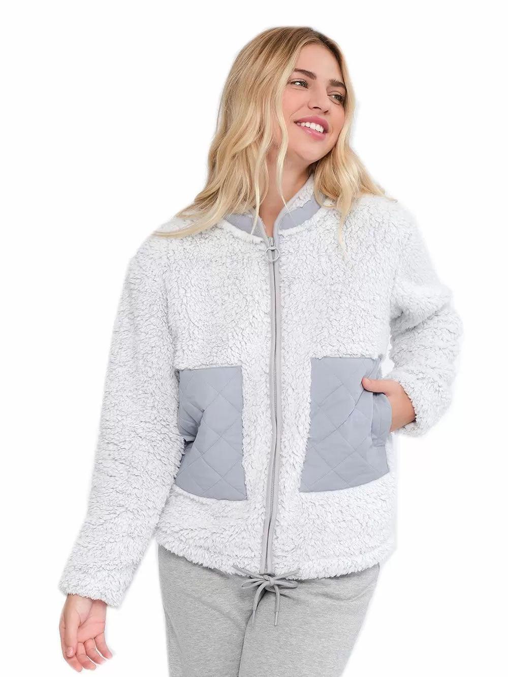 Γυναικεία Ρόμπα MUYDEMI - Ζεστό & Απαλό Fleece - Γούνινο Σχέδιο 