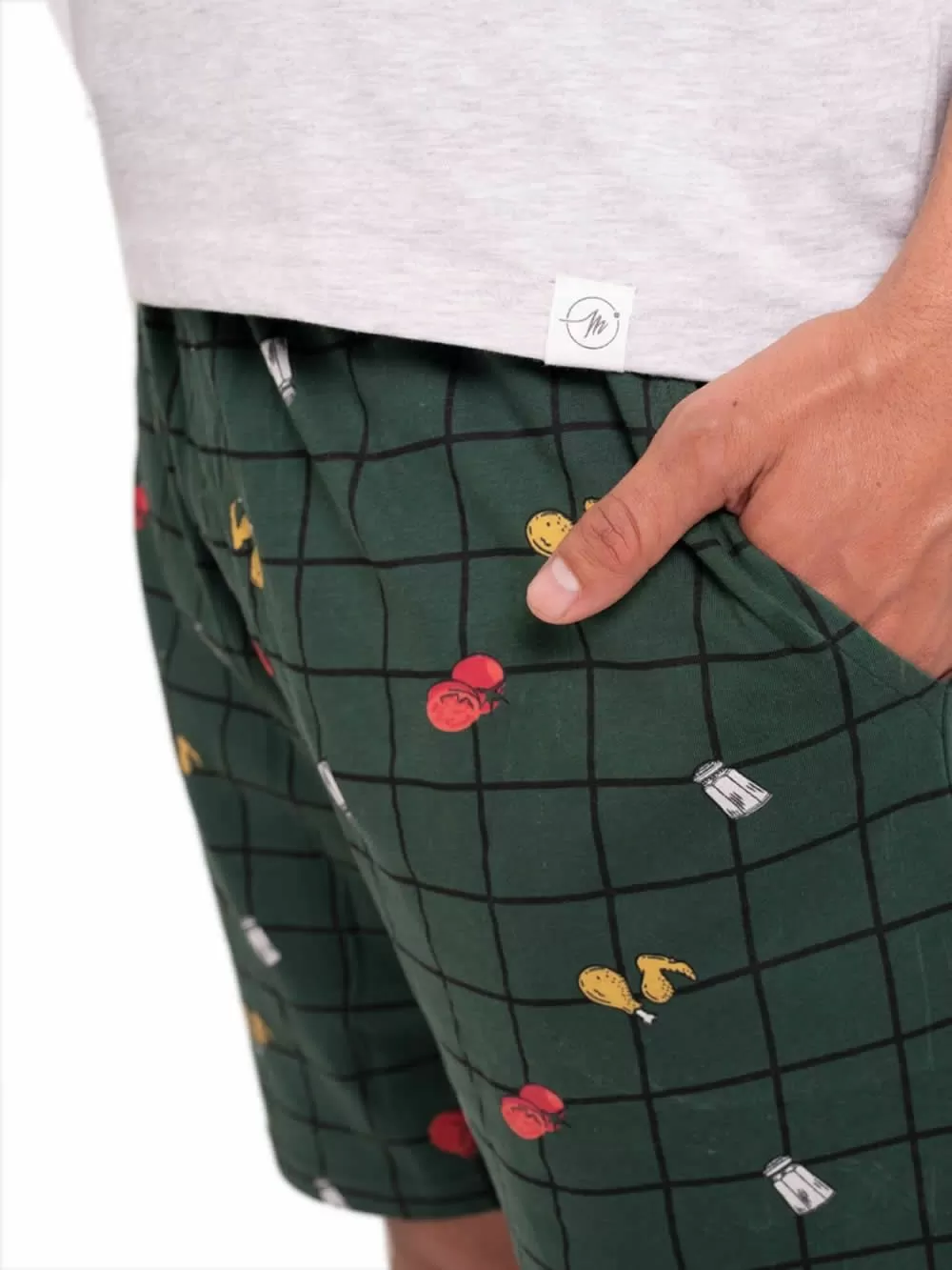 Ανδρική Πυτζάμα MUYDEMI Paella - 100% Βαμβακερή