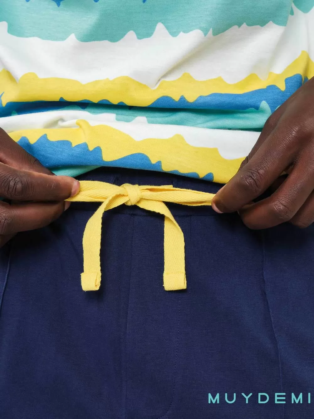 Ανδρική Πυτζάμα MUYDEMI - 100% Βαμβακερή