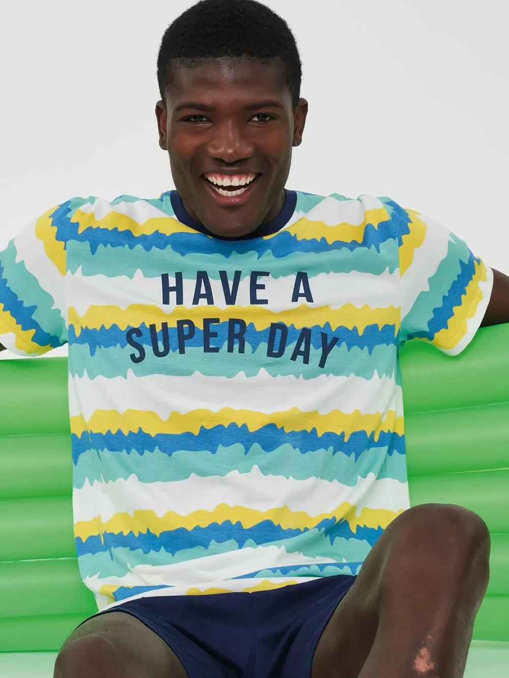 Ανδρική Πυτζάμα MUYDEMI - 100% Βαμβακερή