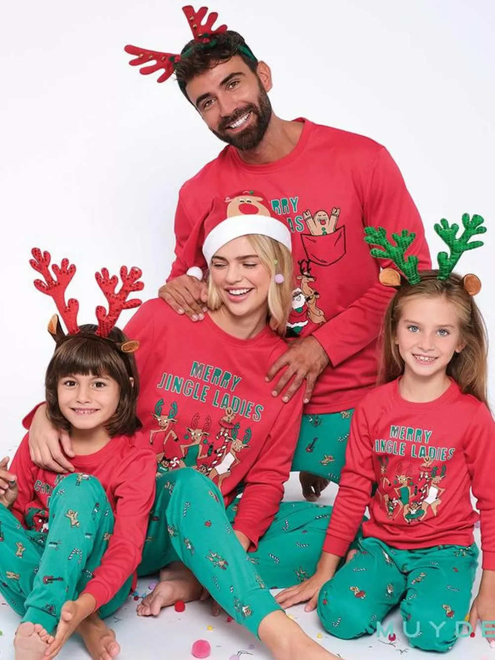 Ανδρική Πυτζάμα MUYDEMI Merry Christmas Rock - Ποιοτικό Βαμβάκι