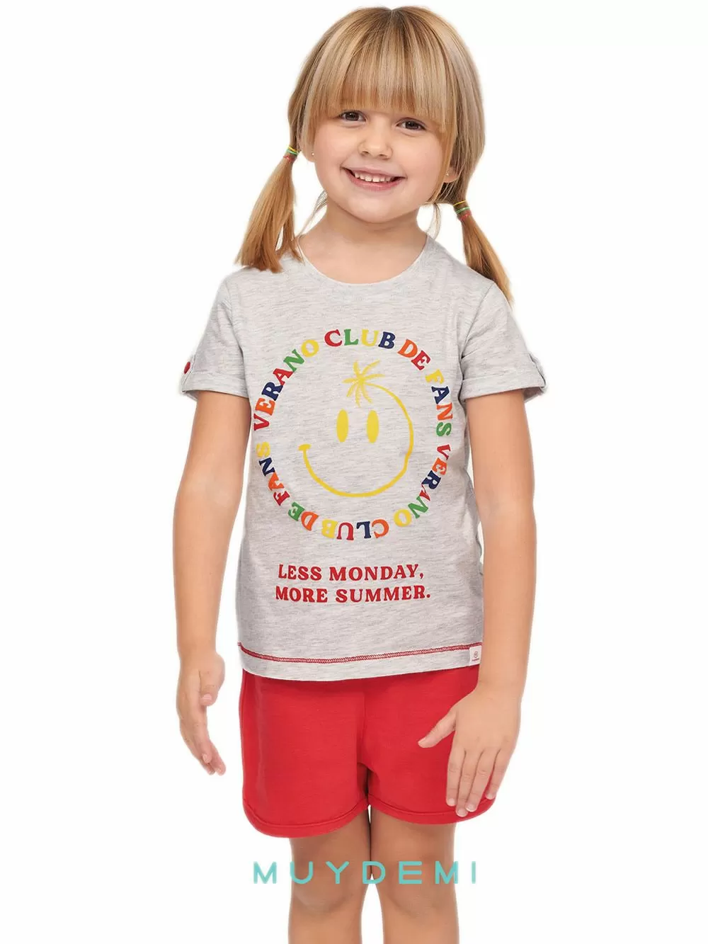 Παιδική Πυτζάμα MUYDEMI SMILE - 100% Βαμβακερή 