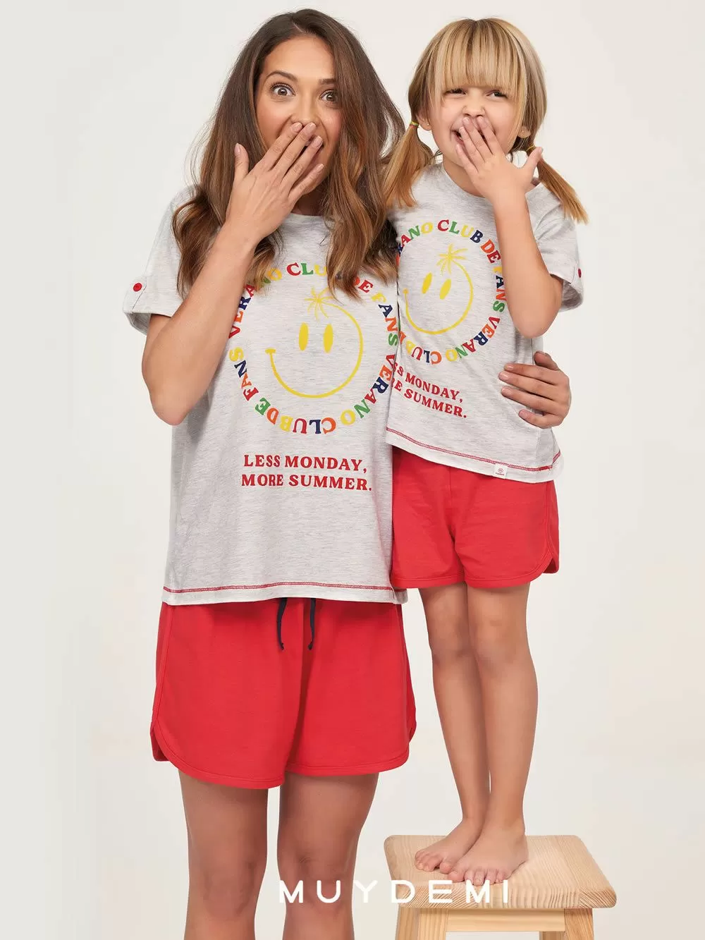 Παιδική Πυτζάμα MUYDEMI SMILE - 100% Βαμβακερή 