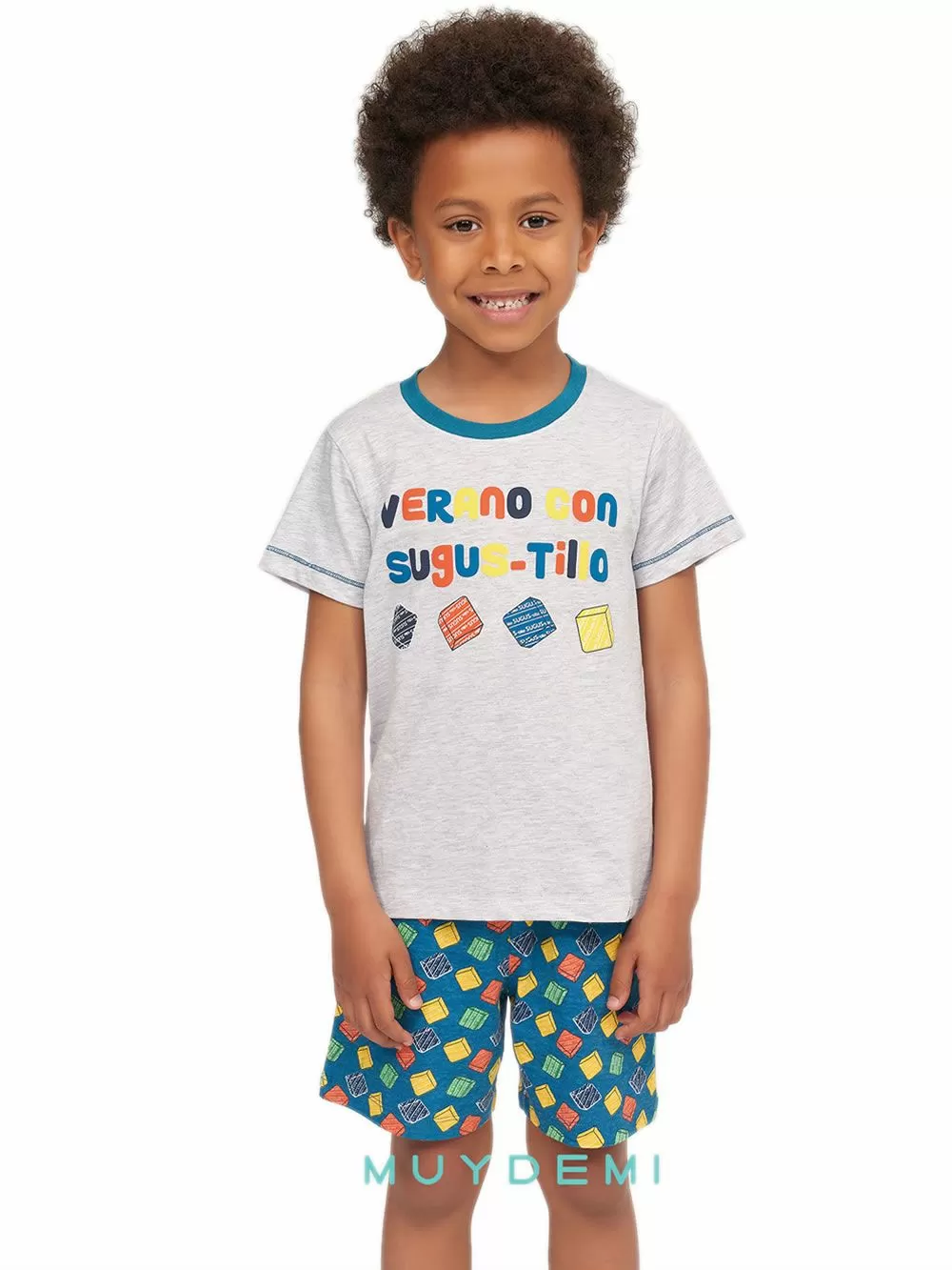 Εφηβική Πυτζάμα MUYDEMI Verano -100% Βαμβακερή 