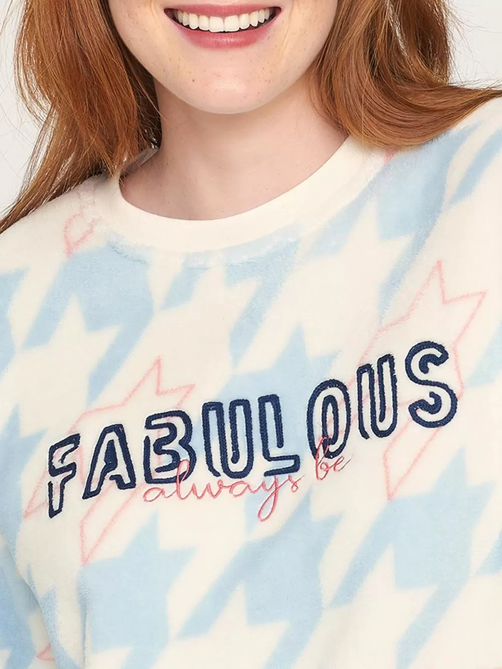 Γυναικεία Πυτζάμα MUYDEMI FABULOUS - Ζεστό & Απαλό Coral Fleece