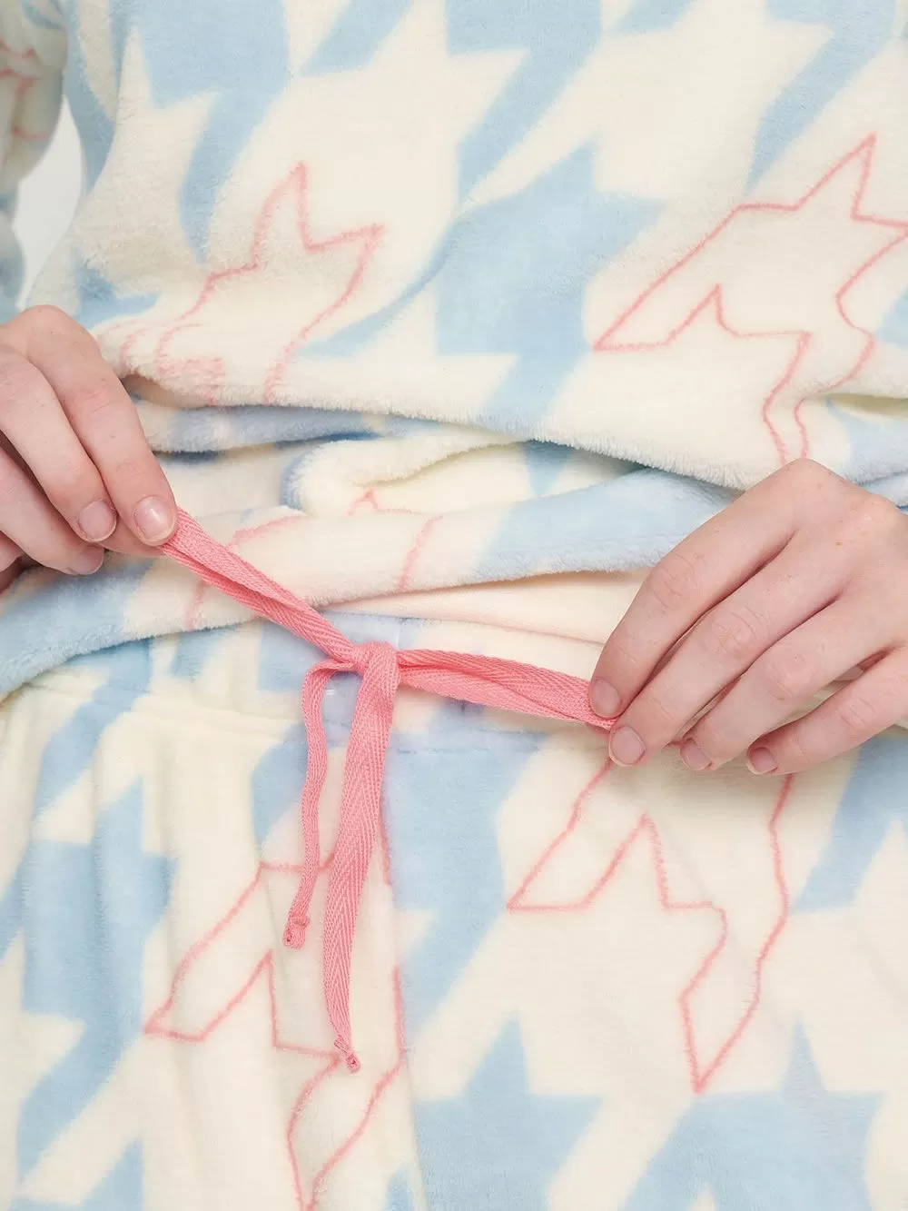 Γυναικεία Πυτζάμα MUYDEMI FABULOUS - Ζεστό & Απαλό Coral Fleece