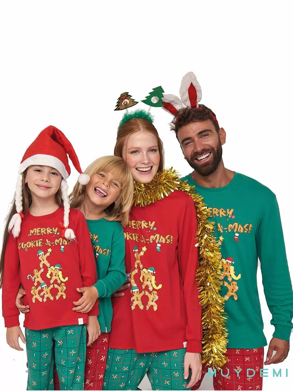 Εφηβική Πυτζάμα MUYDEMI Xmas Cookie - Γεμάτο Βαμβάκι 