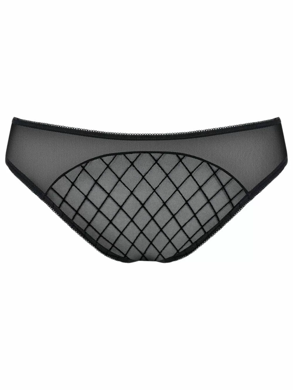 Obsessive Brazilian 819 - Σατινέ Διαφάνεια & Δαντελένιες Λεπτομέρειες