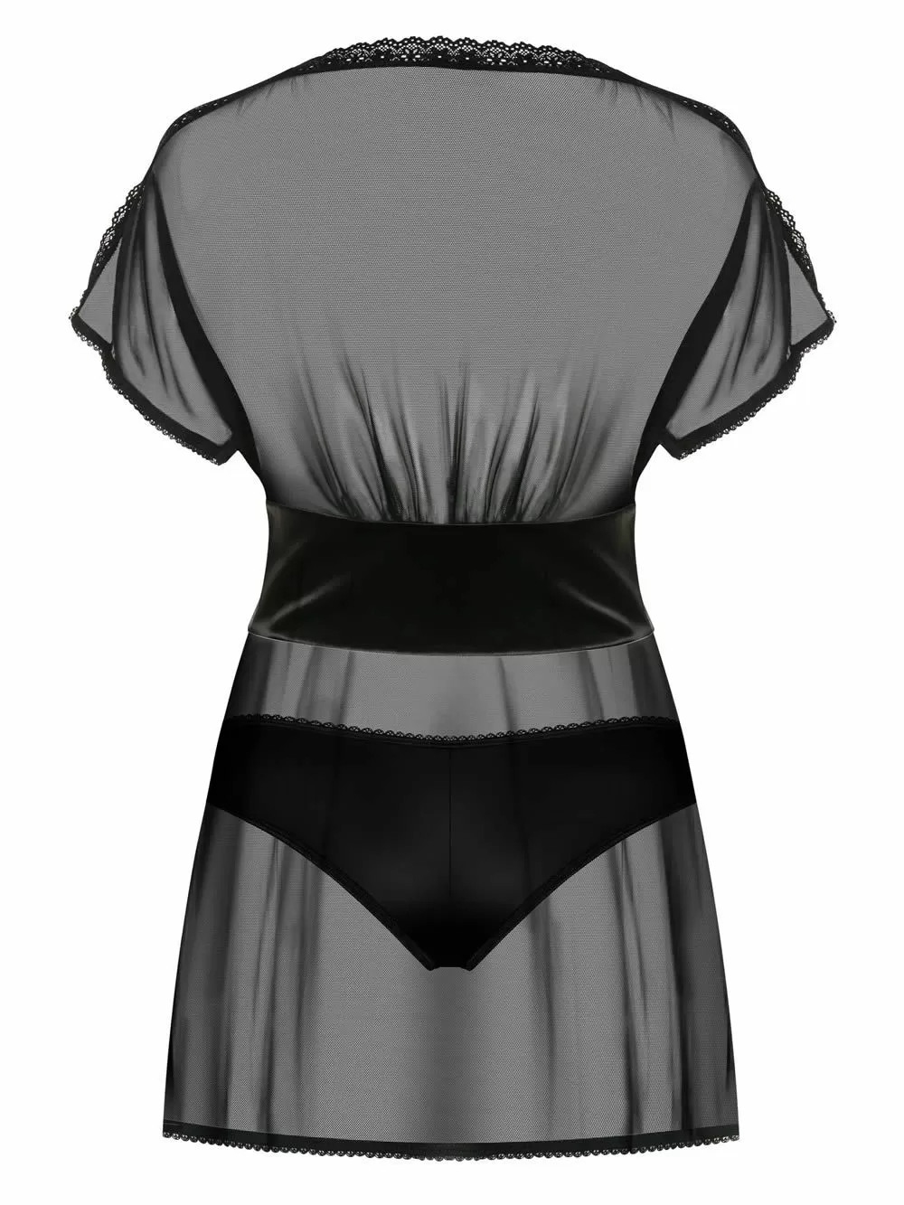 OBSESSIVE 868 Set Babydoll & String - Διαφάνεια & Δαντέλα 