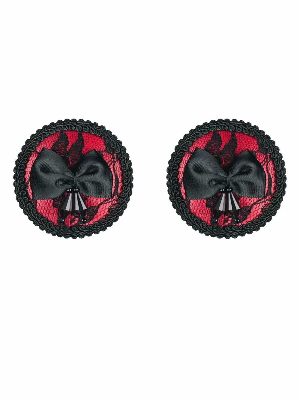 OBSESSIVE Megies Nipple Covers - Καλύμματα Θηλών - Σατέν & Δαντέλα