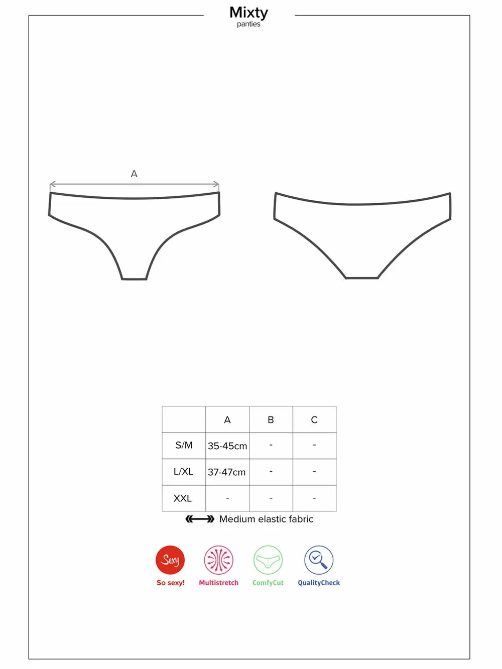 OBSESSIVE Mixty Brazilian - Πλεχτή Δαντέλα & Κόσμημα 