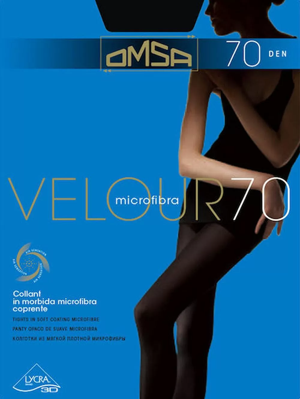 Καλσόν OMSA Velour - 70 Den - Microfibra - Πολύ Απαλό