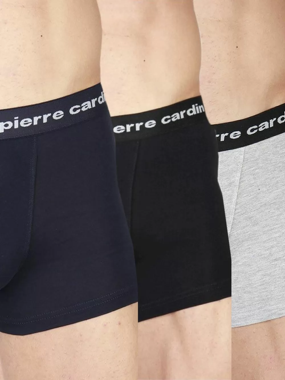 Boxer Ανδρικά Pierre Cardin - Ελαστικό Βαμβάκι - Πακέτο με 3