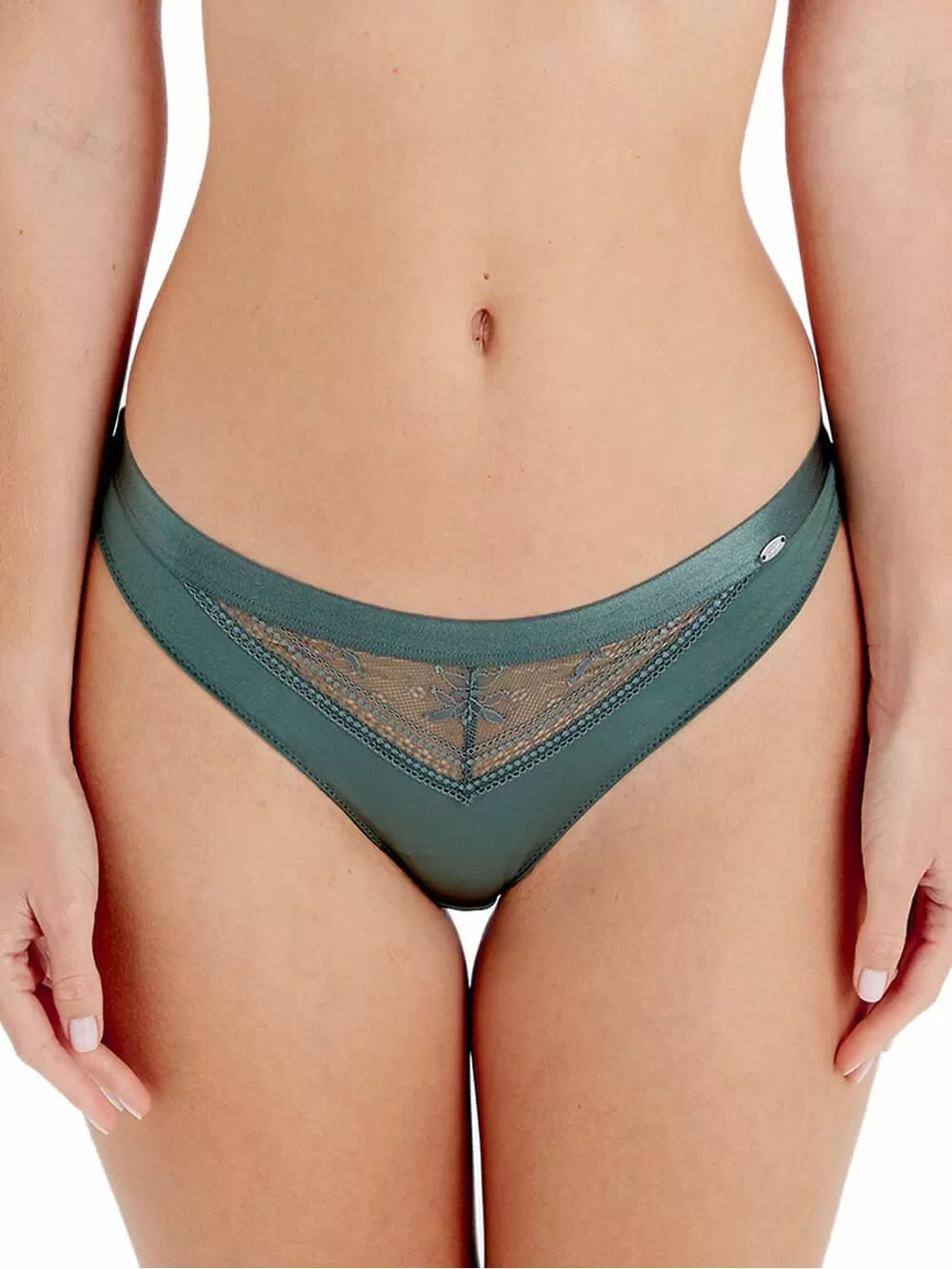 PRETTY POLLY Botanical Slip Κανονικό - Σατινέ Ύφασμα & Δαντέλα 