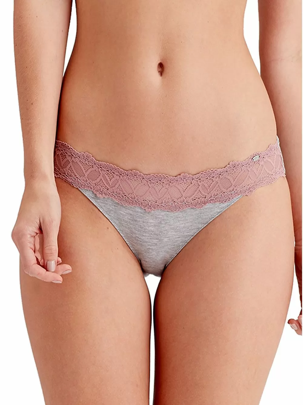 PRETTY POLLY Casual Comfort Slip Κανονικό - Φυτικό Viscose & Δαντέλα 