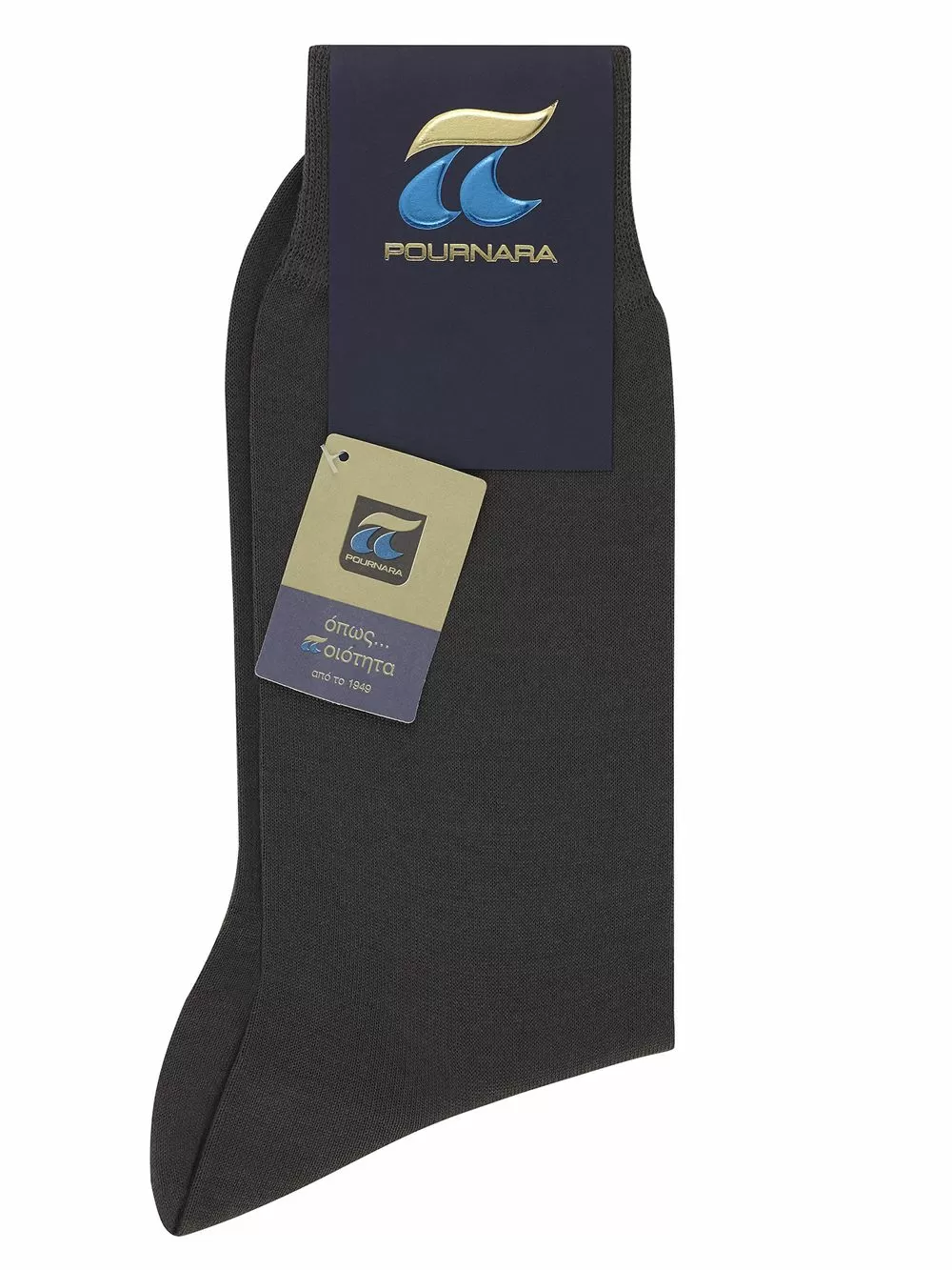 Πουρνάρα 110 - 100% Βαμβακερή Λεπτή Μονόχρωμη Κάλτσα