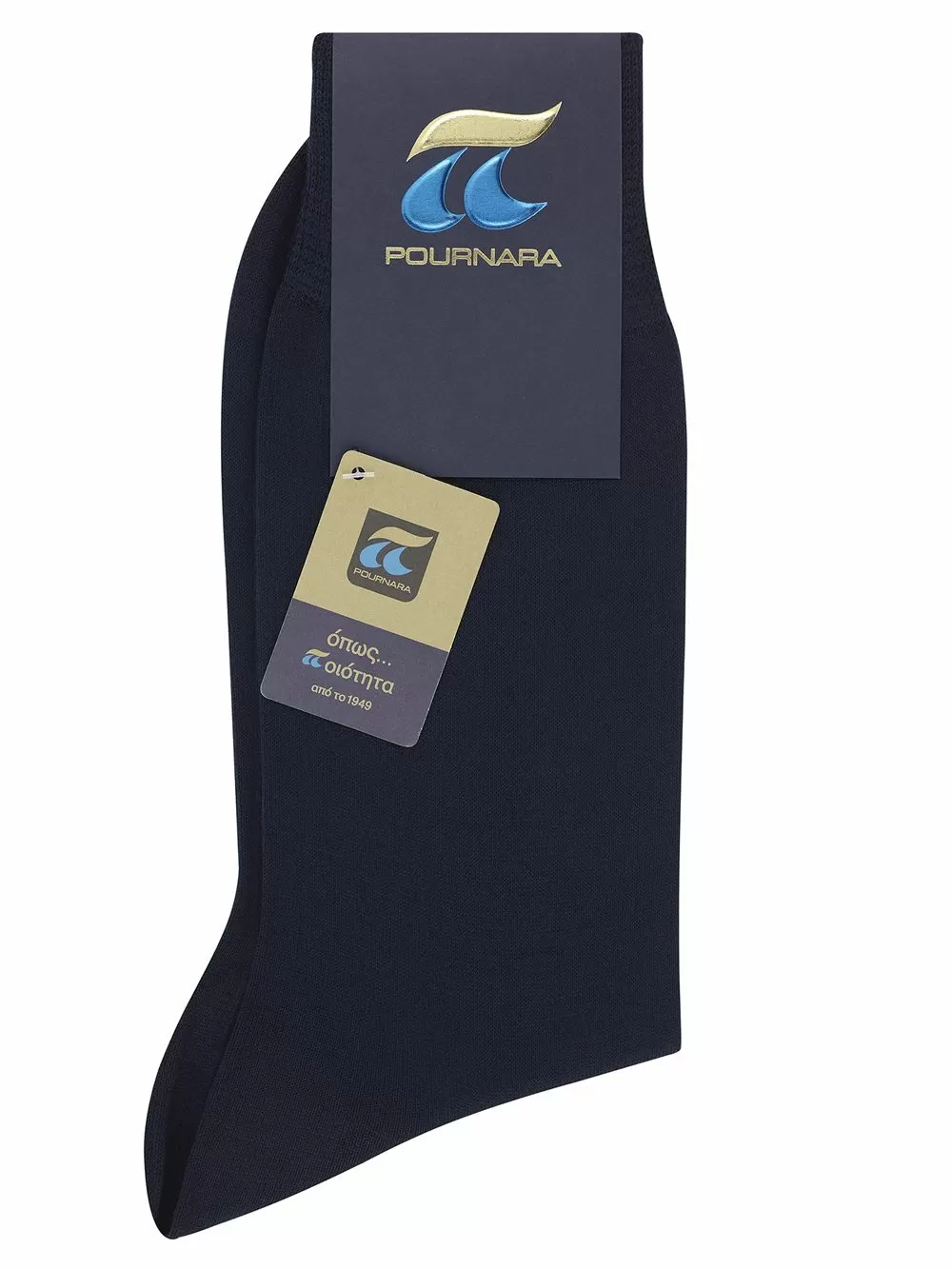 Πουρνάρα 110 - 100% Βαμβακερή Λεπτή Μονόχρωμη Κάλτσα