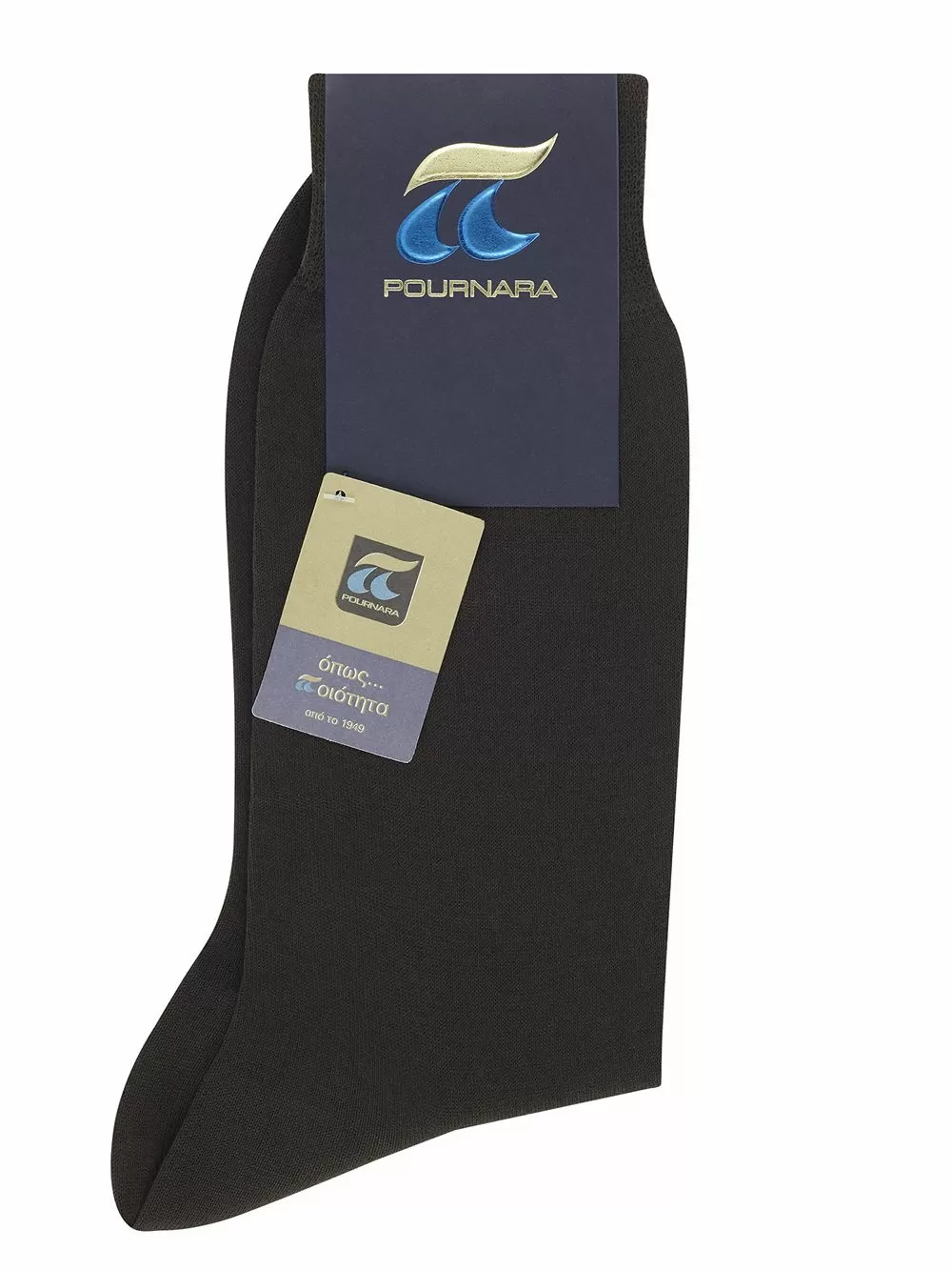 Πουρνάρα 110 - 100% Βαμβακερή Λεπτή Μονόχρωμη Κάλτσα