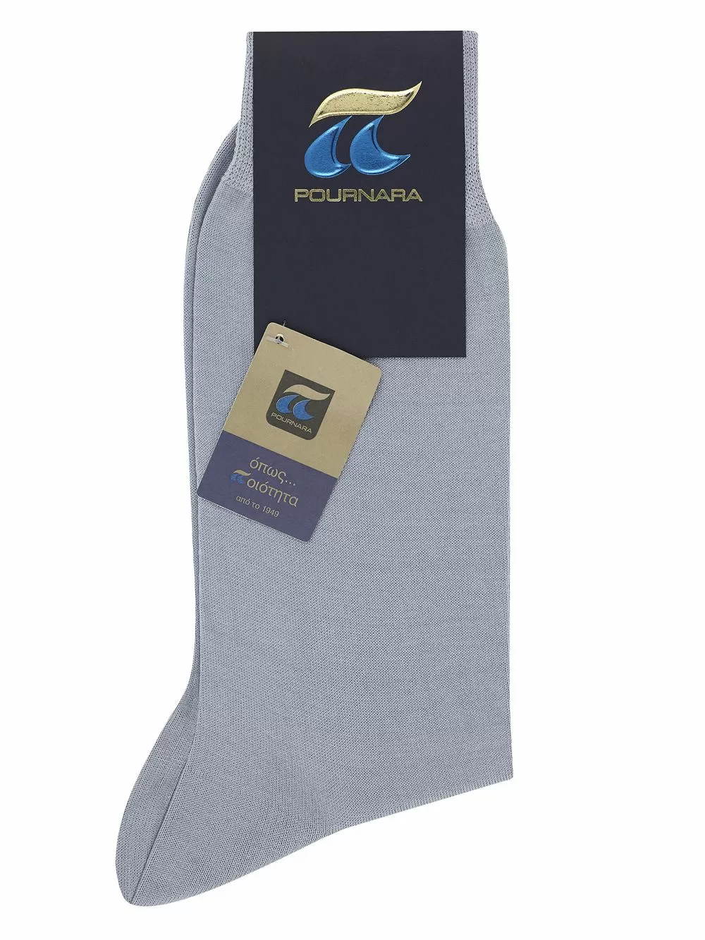 Πουρνάρα 110 - 100% Βαμβακερή Λεπτή Μονόχρωμη Κάλτσα