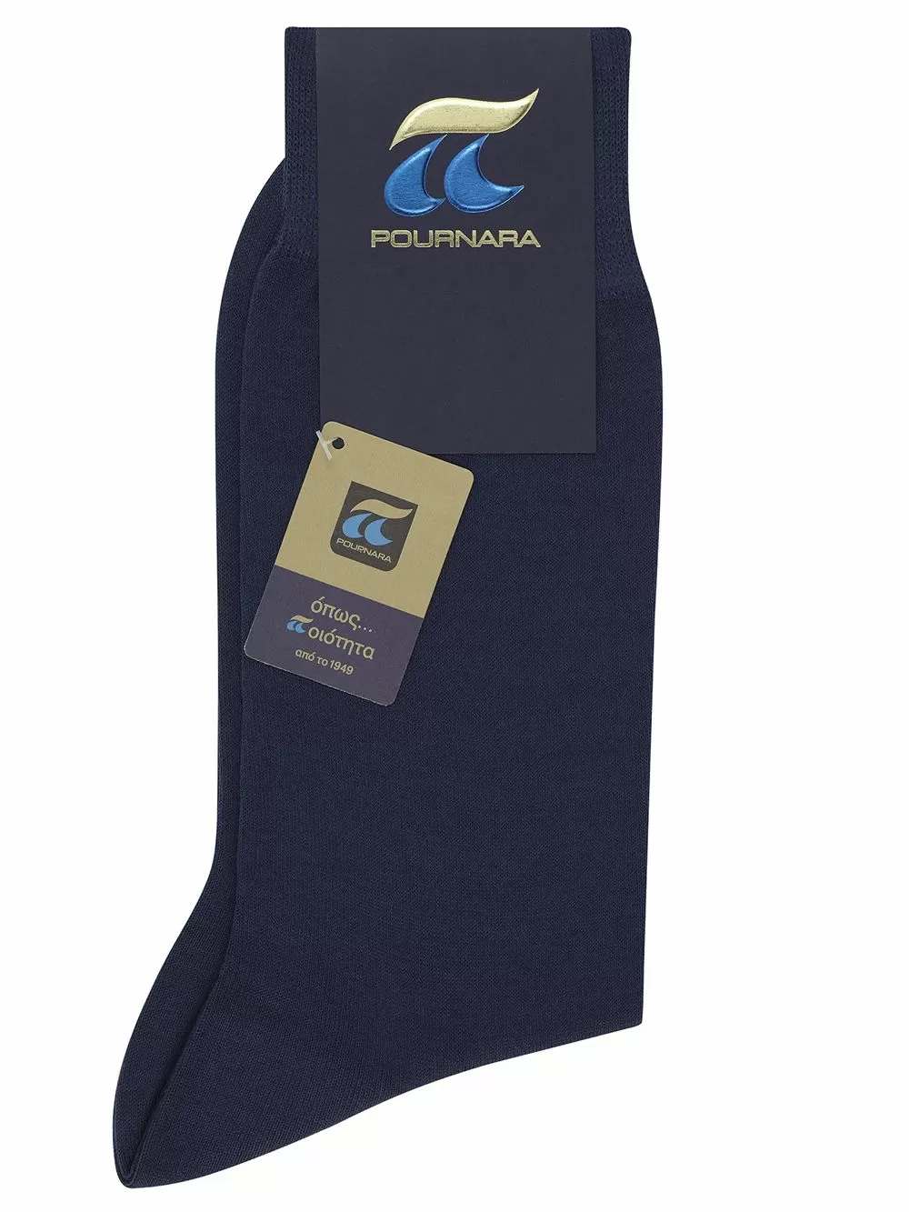 Πουρνάρα 110 - 100% Βαμβακερή Λεπτή Μονόχρωμη Κάλτσα