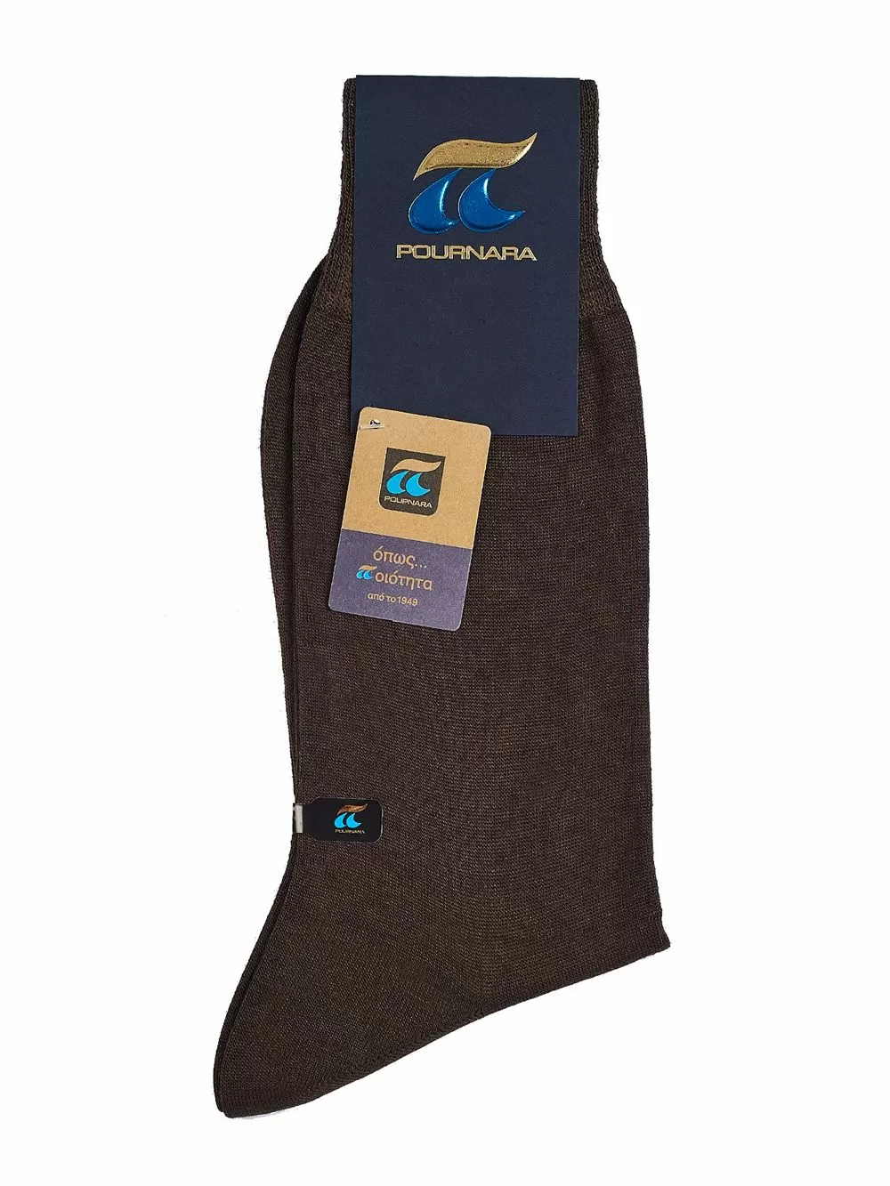 Μάλλινη Ανδρική Κάλτσα Πολυτελείας Πουρνάρα - Λεπτή & Απαλή