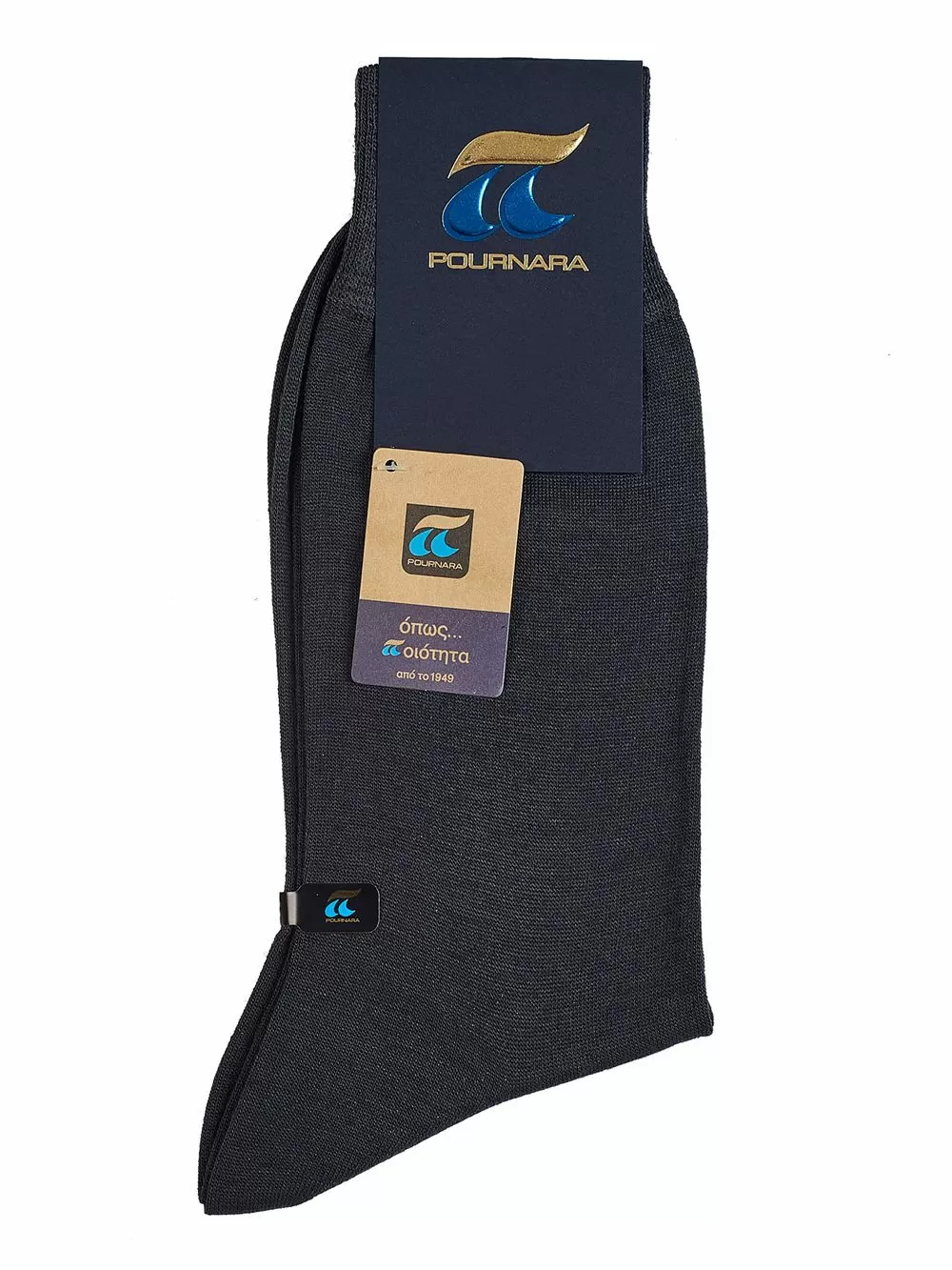 Μάλλινη Ανδρική Κάλτσα Πολυτελείας Πουρνάρα - Λεπτή & Απαλή