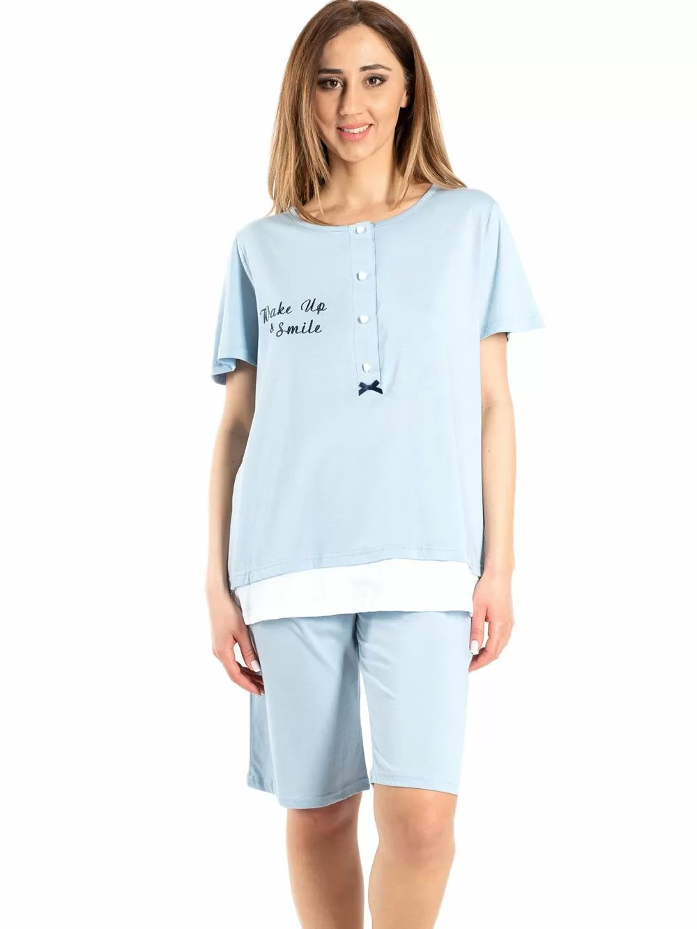 Γυναικεία Πυτζάμα RACHEL - Αέρινο Modal & Βαμβάκι - Νέα Μαμά 