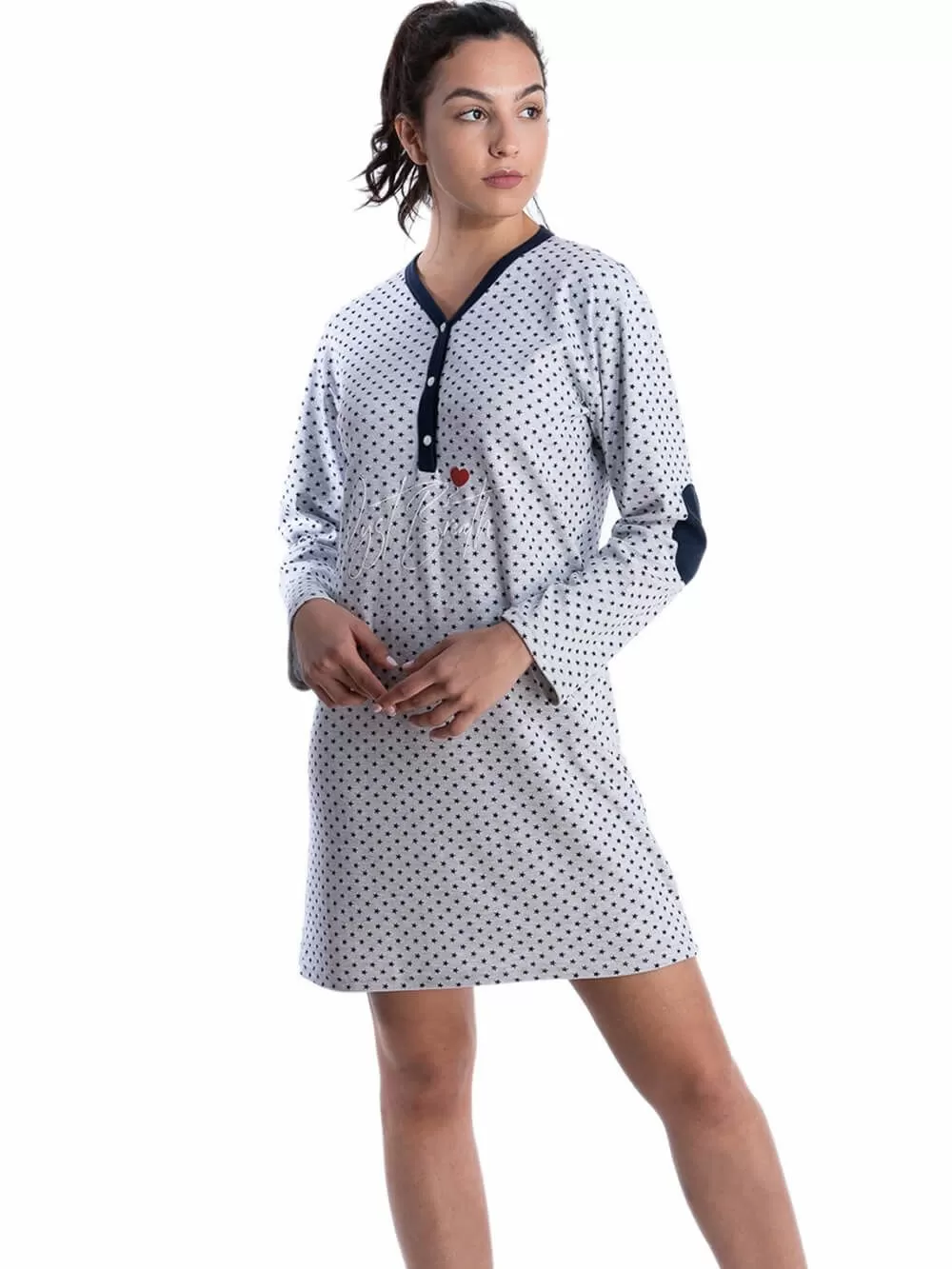 Νυχτικό RACHEL - Ποιοτικό Βαμβάκι - Νέα Μαμά