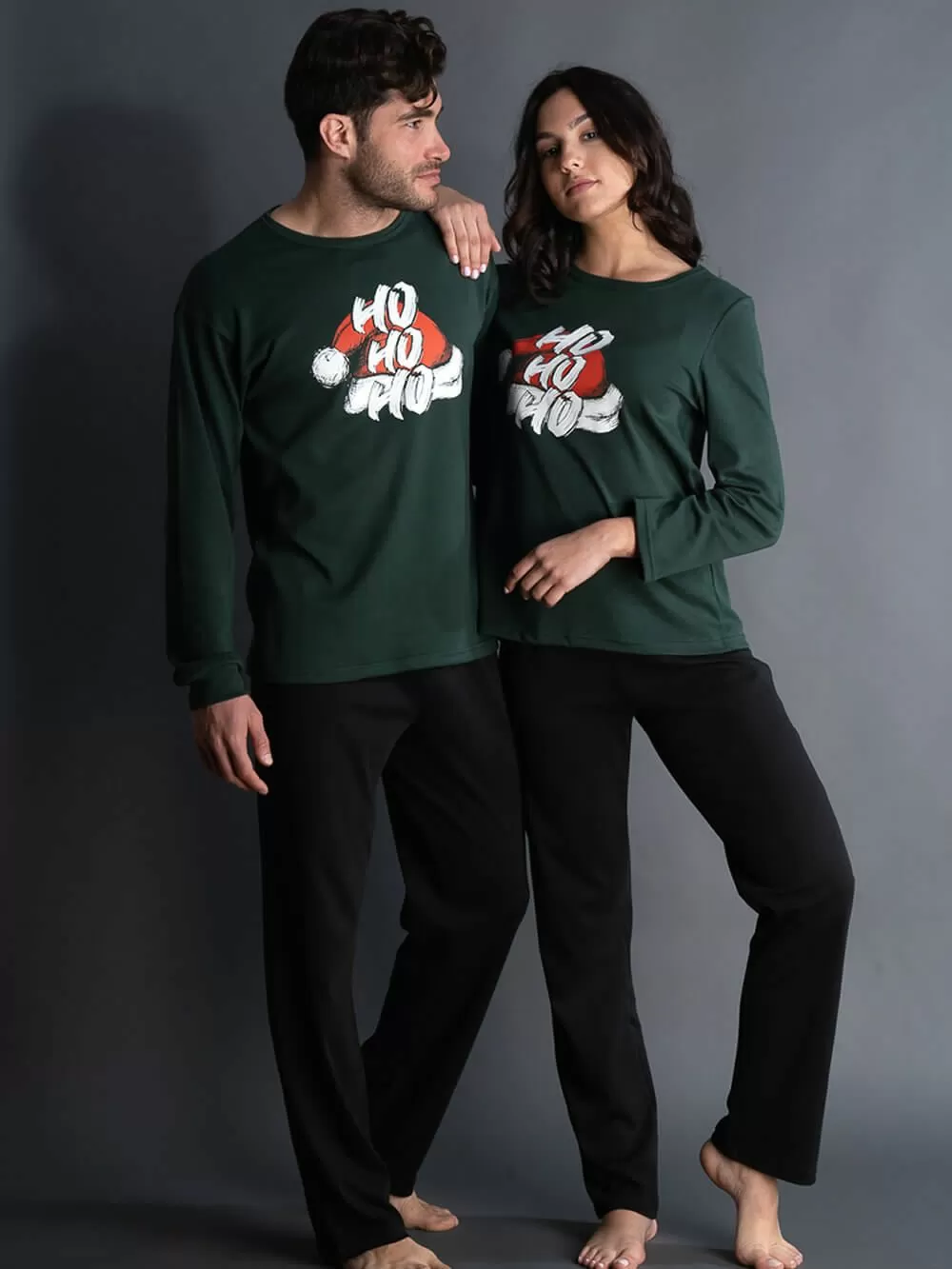 Πυτζάμα Γυναικεία RACHEL Santa - Ποιοτικό Βαμβάκι 