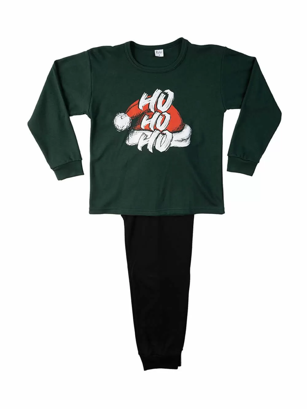 Παιδική Πυτζάμα RACHEL Ho Ho Ho Unisex - Γεμάτο Βαμβάκι