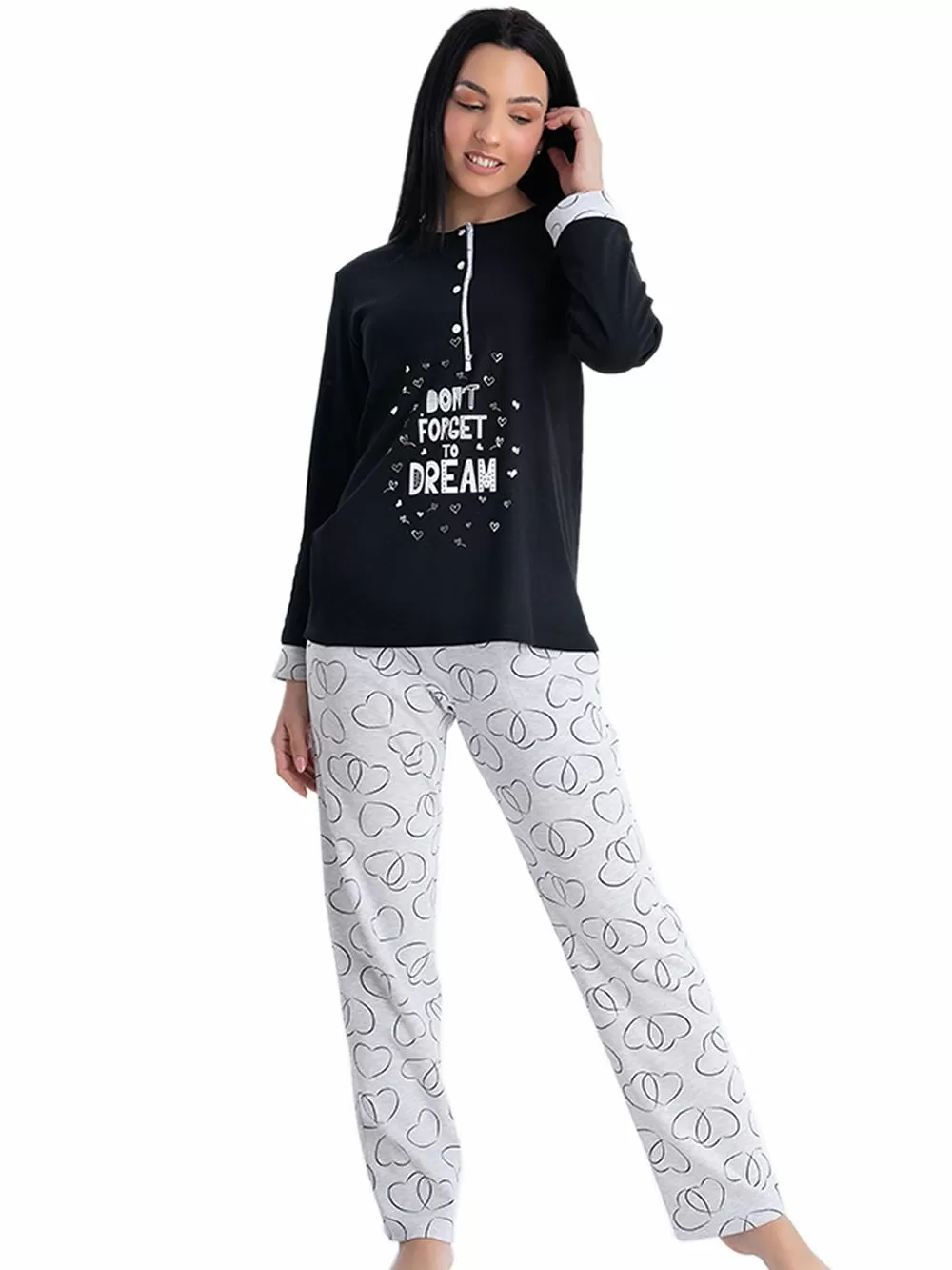 Γυναικεία Πυτζάμα RACHEL Dream - Ποιοτικό Βαμβάκι - Νέα Μαμά