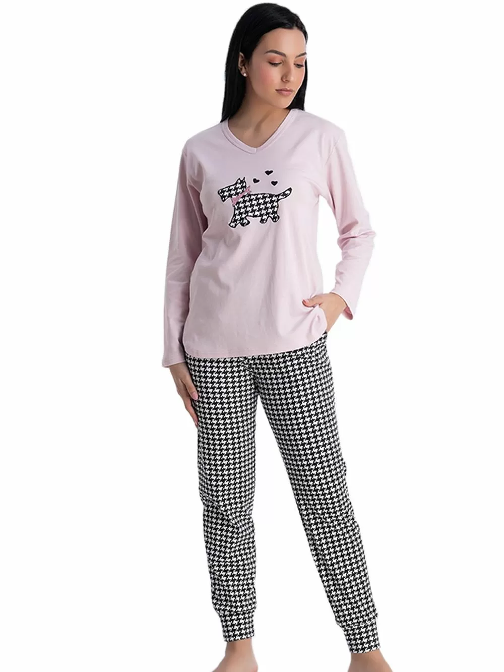 Γυναικεία Πυτζάμα RACHEL - Γεμάτο Βαμβάκι