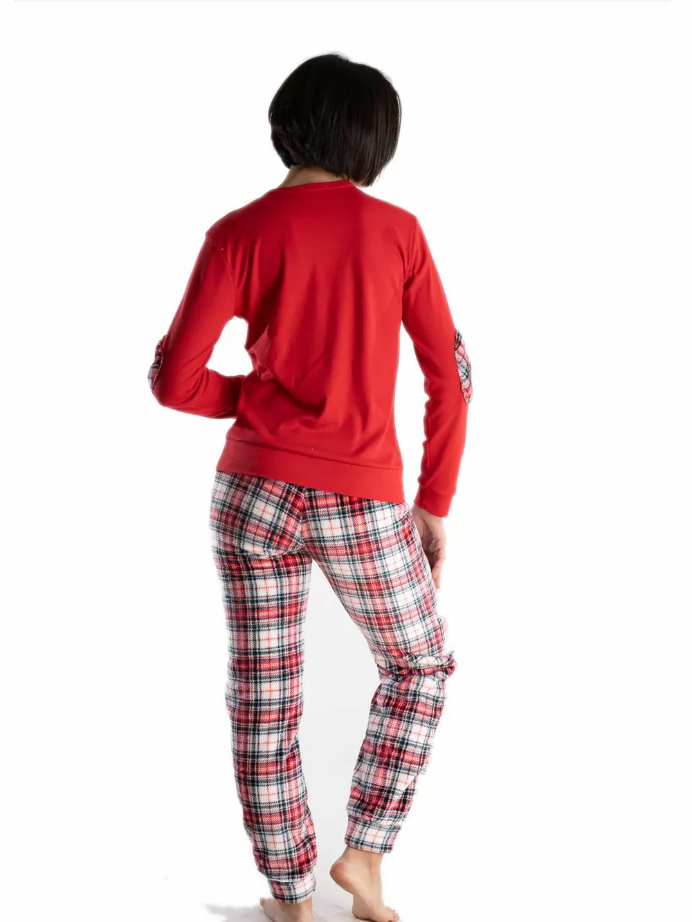 Γυναικεία Πυτζάμα RACHEL - Ποιοτικό Βαμβάκι & Ζεστό Fleece 