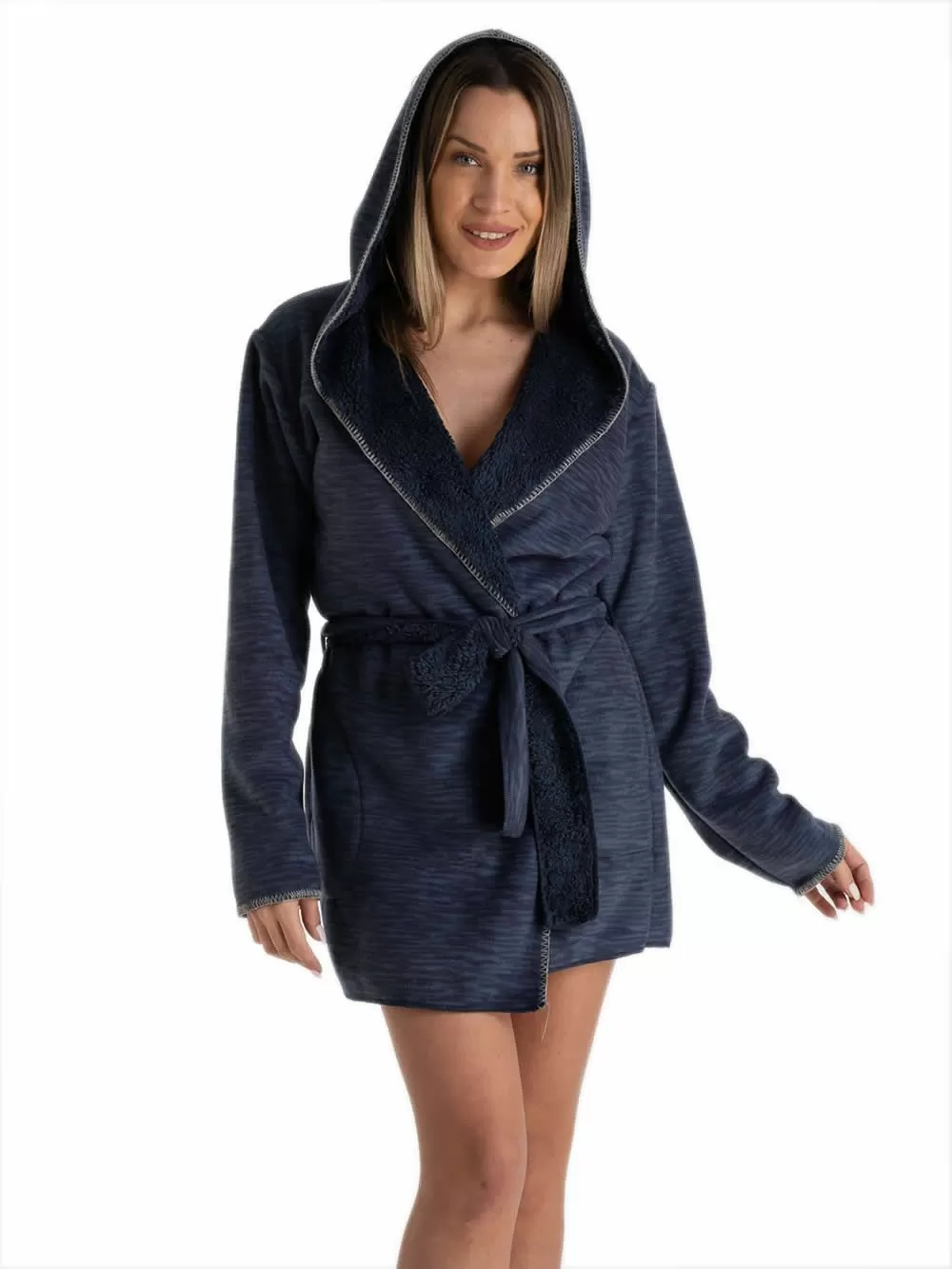 Γυναικεία Ρόμπα RACHEL - Ζεστή & Απαλή - Γούνινη Επένδυση