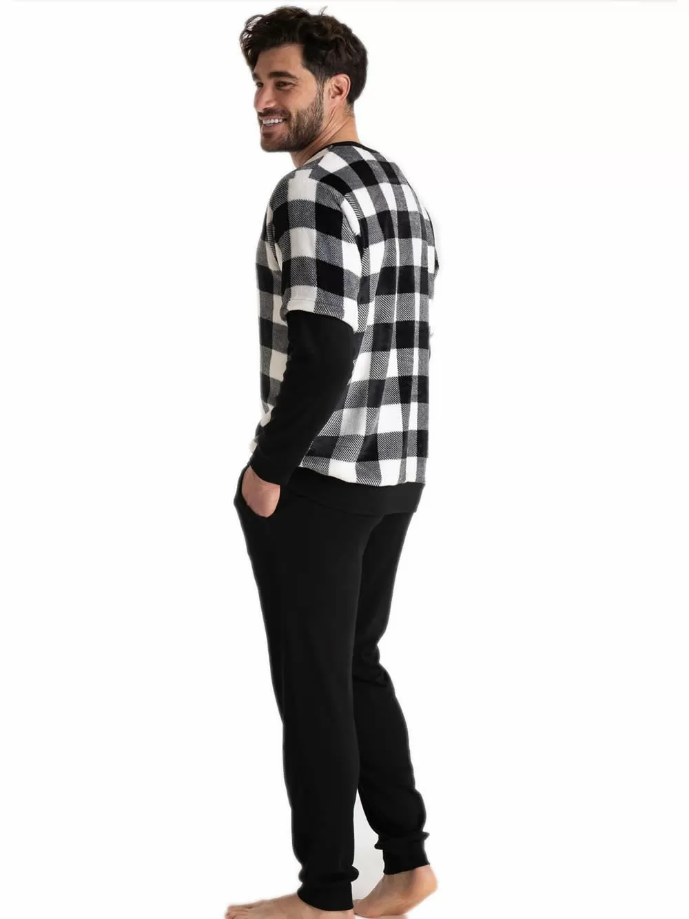 Ανδρική Φόρμα Homewear RACHEL - Ζεστό & Απαλό Fleece