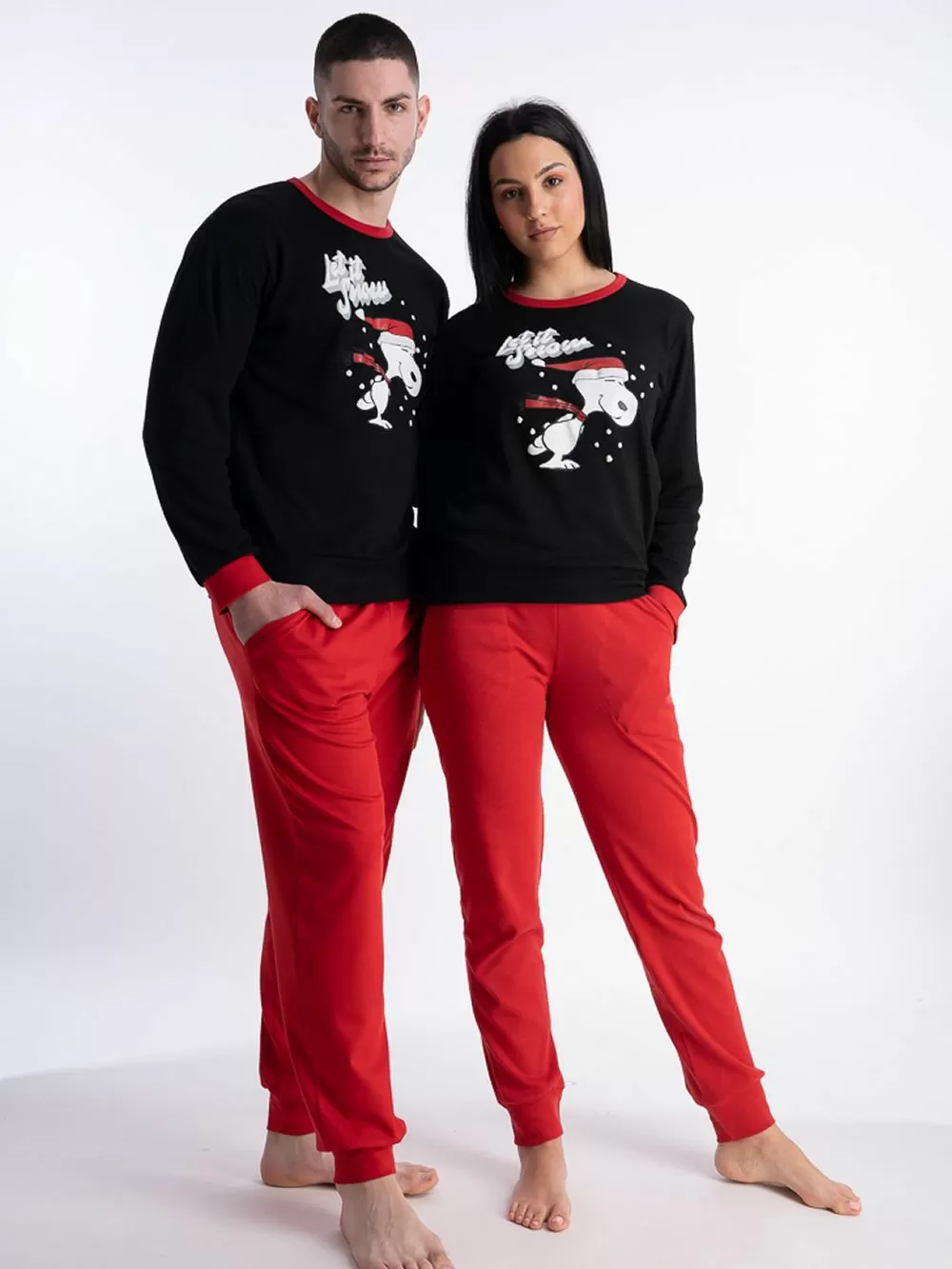 Γυναικεία Πυτζάμα RACHEL Snoopy - Γεμάτο Βαμβάκι